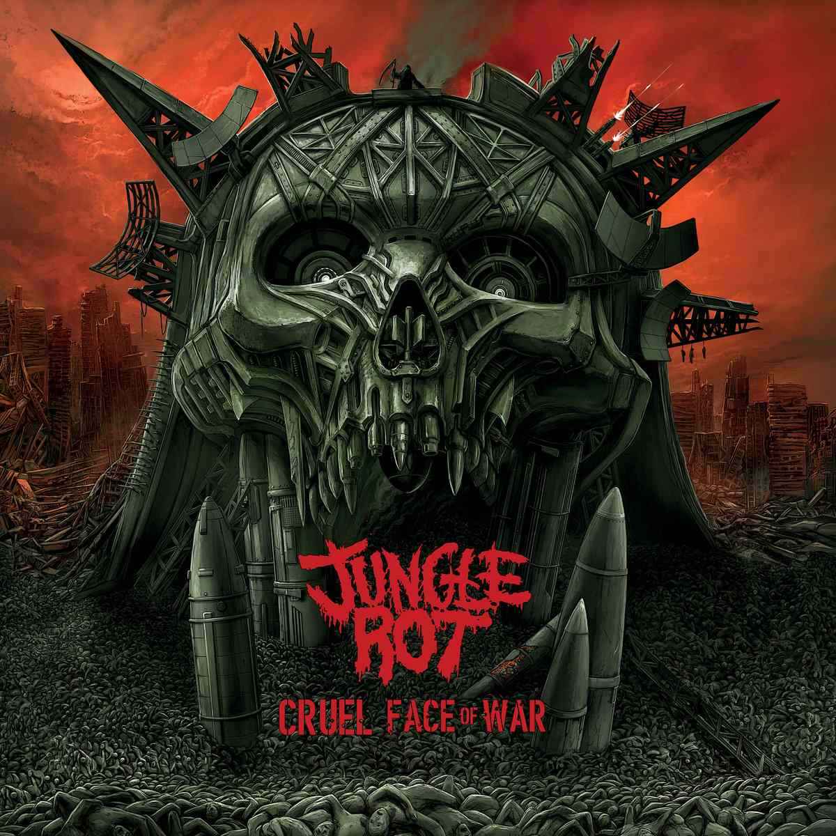 JUNGLE ROT - Cruel Face of War CD